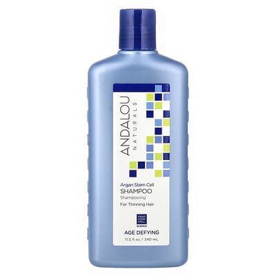 Shampoo, Age Defying, For Thinning Hair, Argan Stem Cell, 11.5 fl oz (340 ml)