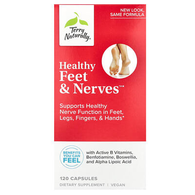 Terry Naturally Healthy Feet & Nerves™, 120 капсул