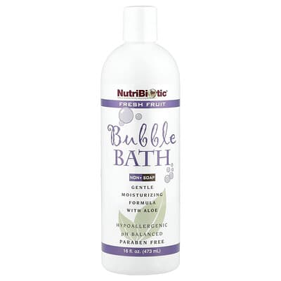Пена для ванны, без мыла, свежие фрукты, 16 fl oz (473 ml)