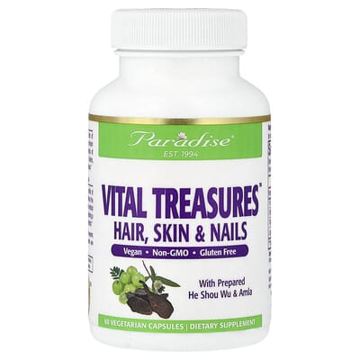 Vital Treasures, 60 вегетарианских капсул