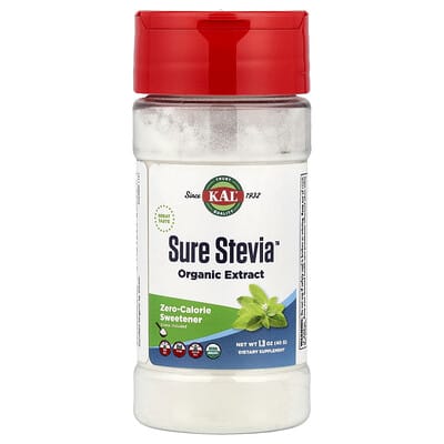 Organic Sure Stevia™ экстракт 1.3 oz (40 g)