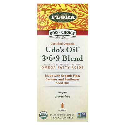Udo's Choice®, Масло Udo's Oil™ 3-6-9 Blend, 32 fl oz (941 ml)