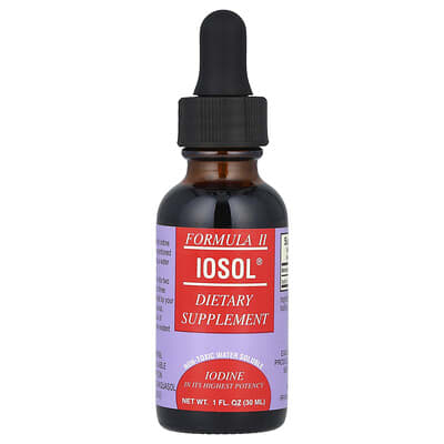 Iosol® Formula II, 1 fl oz (30 ml) (1,830 mcg на порцию)