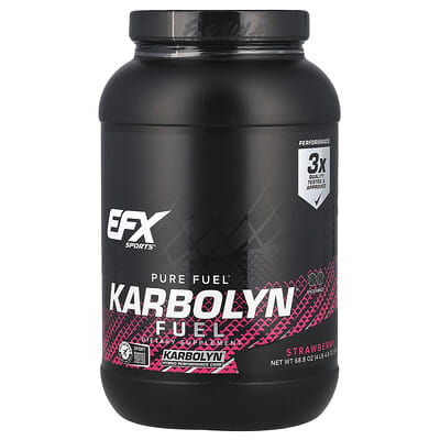 Karbolyn Fuel, клубника, 4 lb 4.8 oz (1,950 g)