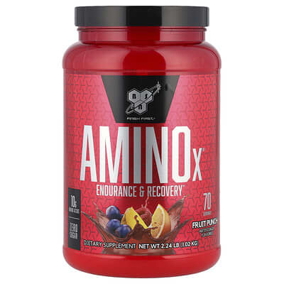 AminoX®, Endurance & Recovery, фруктовый пунш, 2.24 lb (1.02 kg)