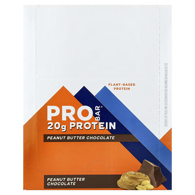 Протеиновый батончик ProBar Peanut Butter Chocolate, 2.47 oz (70 g) Each