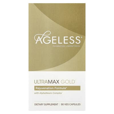 UltraMax Gold™ с AlphaNeuro Complex®, 90 VegCaps