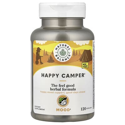 Happy Camper®, 120 вегетарианских капсул
