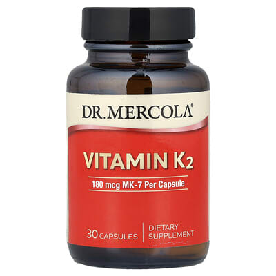 Витамин K2, 180 mcg, 30 капсул