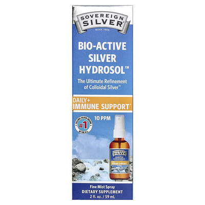 Bio-Active Silver Hydrosol™, мелкодисперсный спрей, 2 fl oz (59 ml)