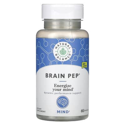 Brain Pep, 60 вегетарианских капсул