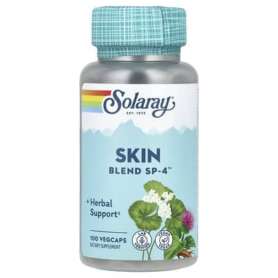Solaray Skin Blend, SP-4™, 100 капсул