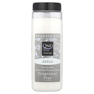 Dead Sea Spa, минеральные соли, детокс, без отдушки, 32 oz (907 g)