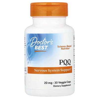 PQQ, 20 mg, 30 вегетарианских капсул