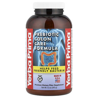 Пребиотик формула для ухода за толстой кишкой, 12 oz (340 g)