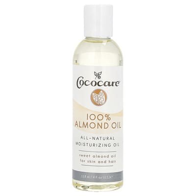 100% Almond Oil, 4 fl oz (118 ml)