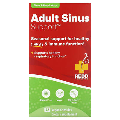 Adult Sinus Support™, 72 веганские капсулы