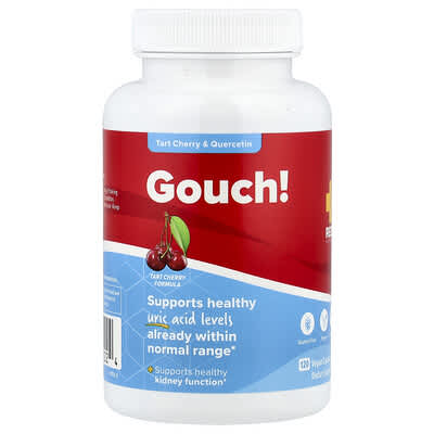 Gouch!, экстракт терпкой вишни и кверцетин, 120 Vegan Capsules