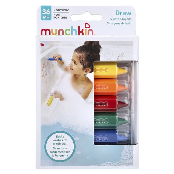 Draw™ Мелки для купания, 36 месяцев+, 5 шт