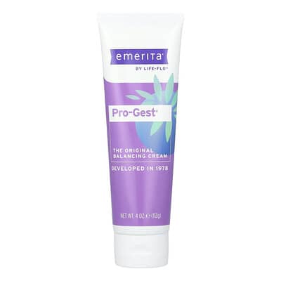 Pro-Gest®, Balancing Cream, Fragrance Free, 4 oz (112 g)