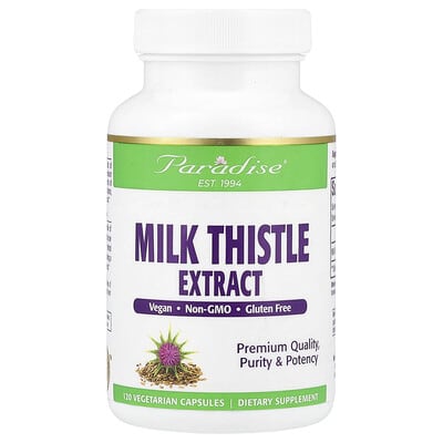 Milk Thistle, 120 Vegetarian Capsules (250 mg per Capsule)