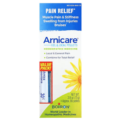 Arnica Gel & Oral Pellets набор геля и гранул, 2 шт.