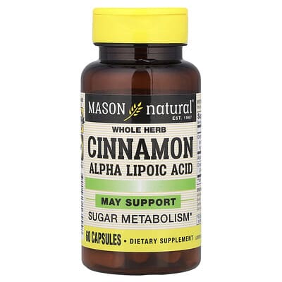 Альфа-липоевая кислота Cinnamon, 60 капсул