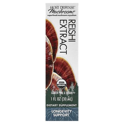 Mushrooms™ органический экстракт Reishi, 30 ml