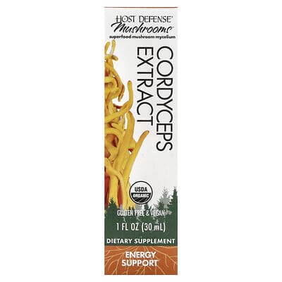 Mushrooms™, экстракт кордицепса, 1 fl oz (30 ml)