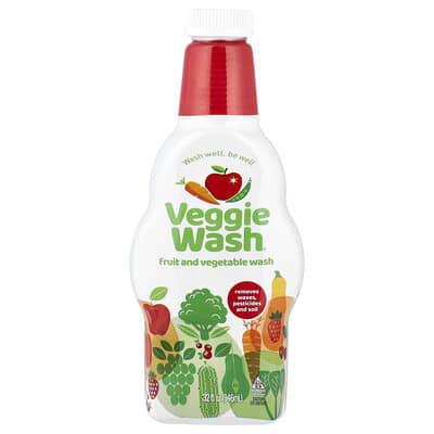 Veggie Wash®, средство для мытья фруктов и овощей, рефил, 32 fl oz (946 ml)