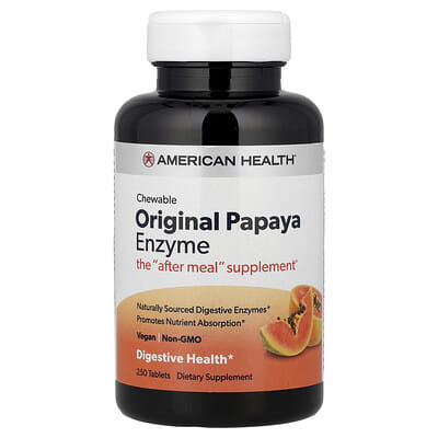 Original Chewable Papaya Enzyme, 250 таблеток