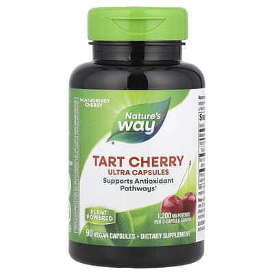 Tart Cherry, Ultra Capsules, 90 Vegan Capsules (400 mg per Capsule)