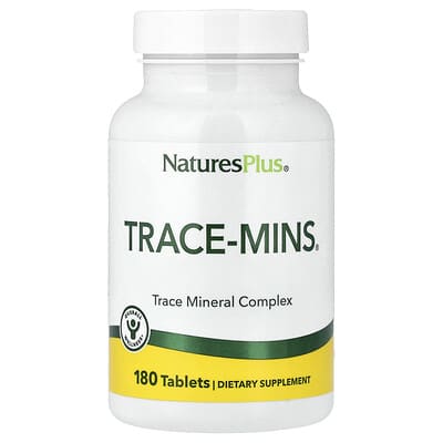 Trace-Mins®, Trace Mineral Complex, 180 Tablets