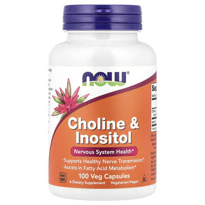 Choline & Inositol, 100 Veg Capsules