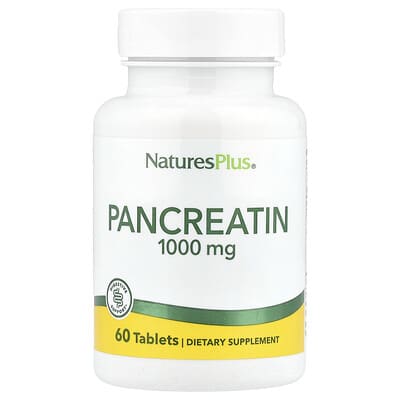 Панкреатин, 1,000 mg, 60 таблеток