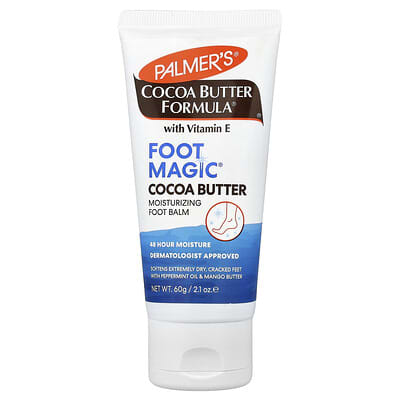Cocoa Butter Formula® with Vitamin E, Foot Magic®, Moisturizing Foot Balm, 2.1 oz (60 g)