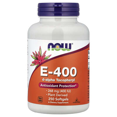 E-400, 268 mg (400 IU), 250 Softgels