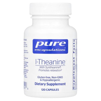 L-Theanine, 120 капсул (200 mg на капсулу)
