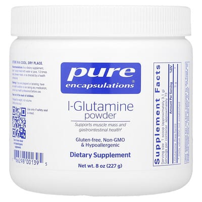 Pure Encapsulations порошок L-Glutamine, 8 oz (227 g)