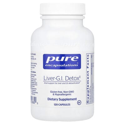 Pure Encapsulations Liver-G.I. Detox, 120 капсул