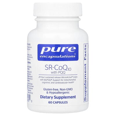 БАД Pure Encapsulations SR-CoQ10 с PQQ, 60 капсул