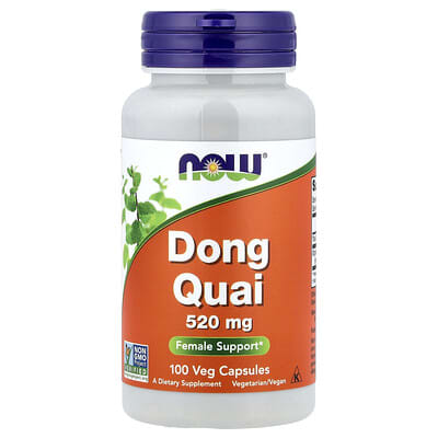 Dong Quai, 520 mg, 100 вегетарианских капсул