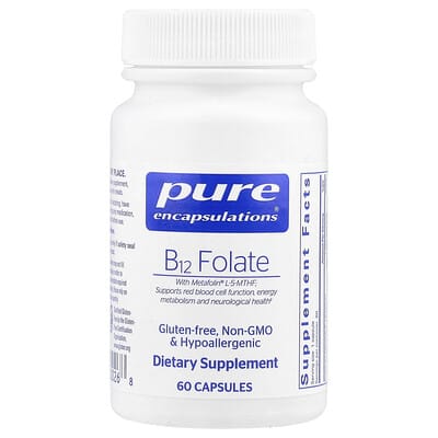B12 Folate, 60 Capsules