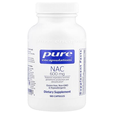 NAC, 600 mg, 180 капсул