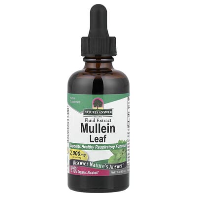 Mullein Leaf Fluid Extract, 2 fl oz (60 ml)