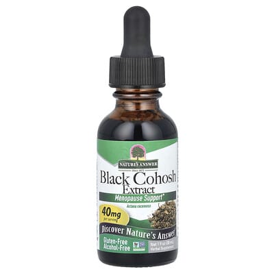 Экстракт черного коه, без спирта, 40 mg, 1 fl oz (30 ml)