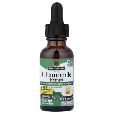 Экстракт ромашки, без спирта, 1 fl oz (30 ml)