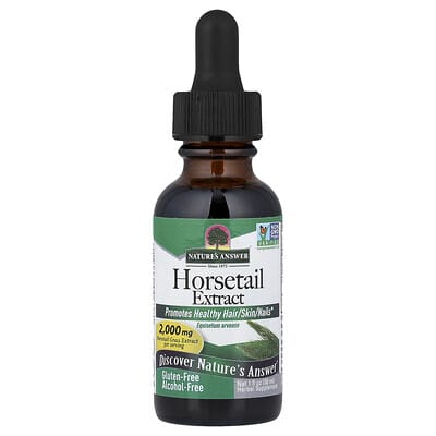 Экстракт хвоща, без спирта, 2,000 mg, 1 fl oz (30 ml)