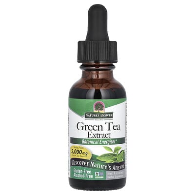 Экстракт зеленого чая, без спирта, 760 mg, 1 fl oz (30 ml)