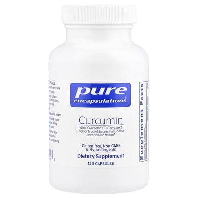 Куркумин Pure Encapsulations, 120 капсул (250 mg per Capsule)